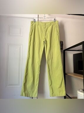 MASON’S Italy light green cotton slim straight pants
